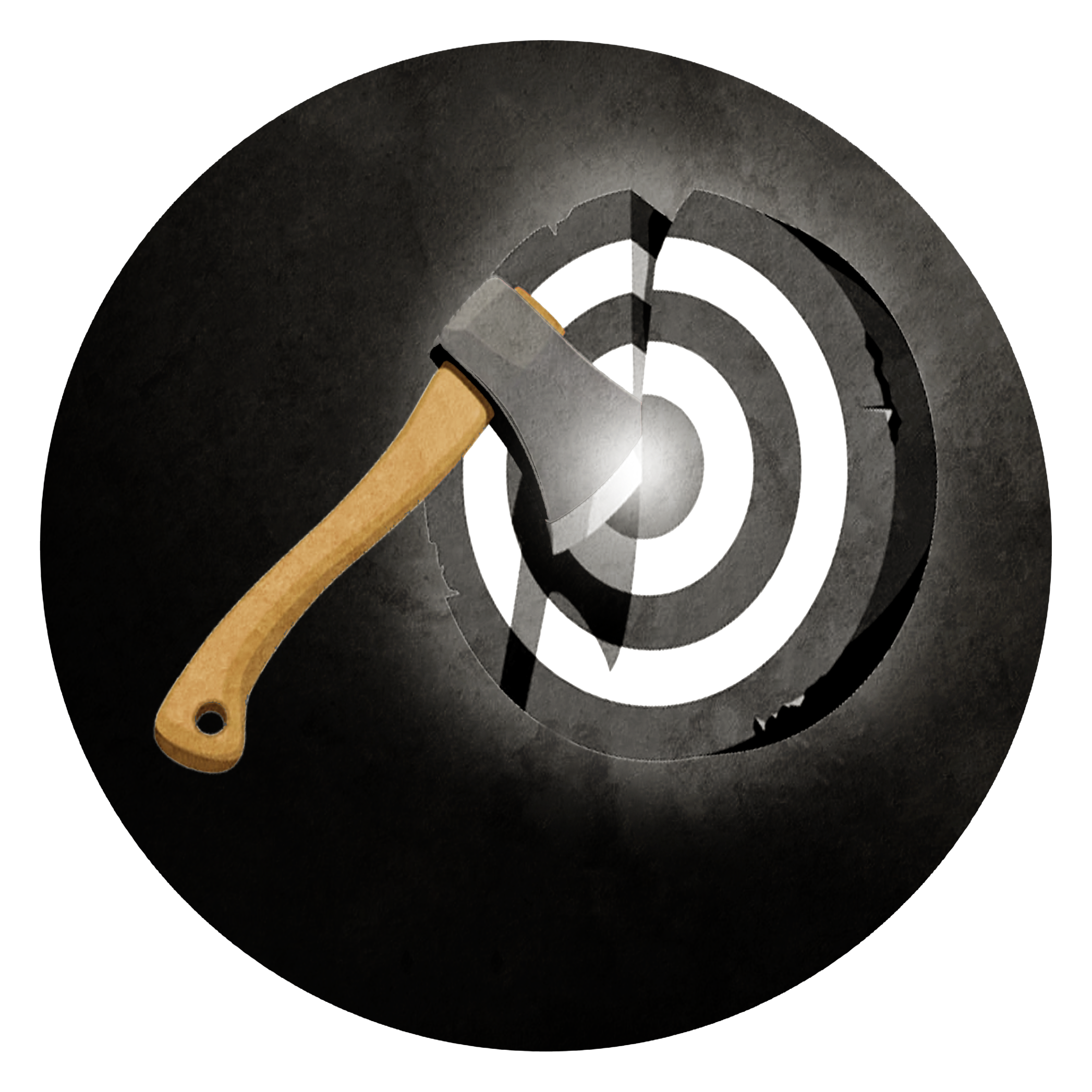 Pins décoratifs du Village Secret - Lancer de Haches - escape game Strasbourg